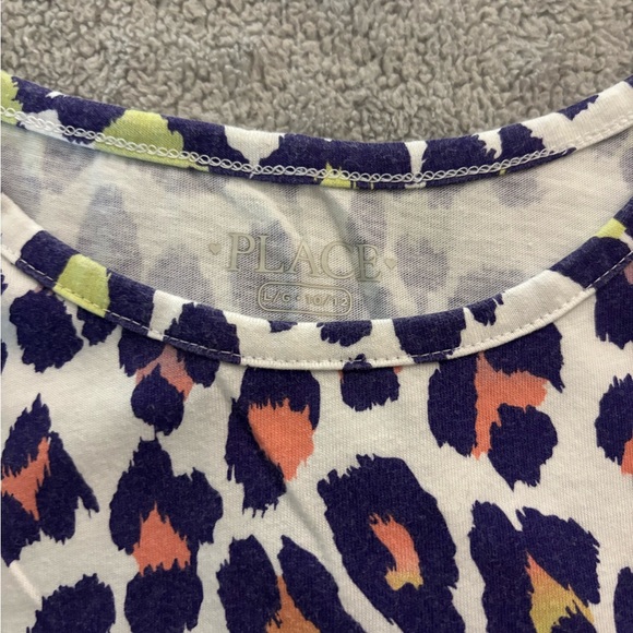 Children’s Place Colorful Leopard Dress - Picture 3 of 4